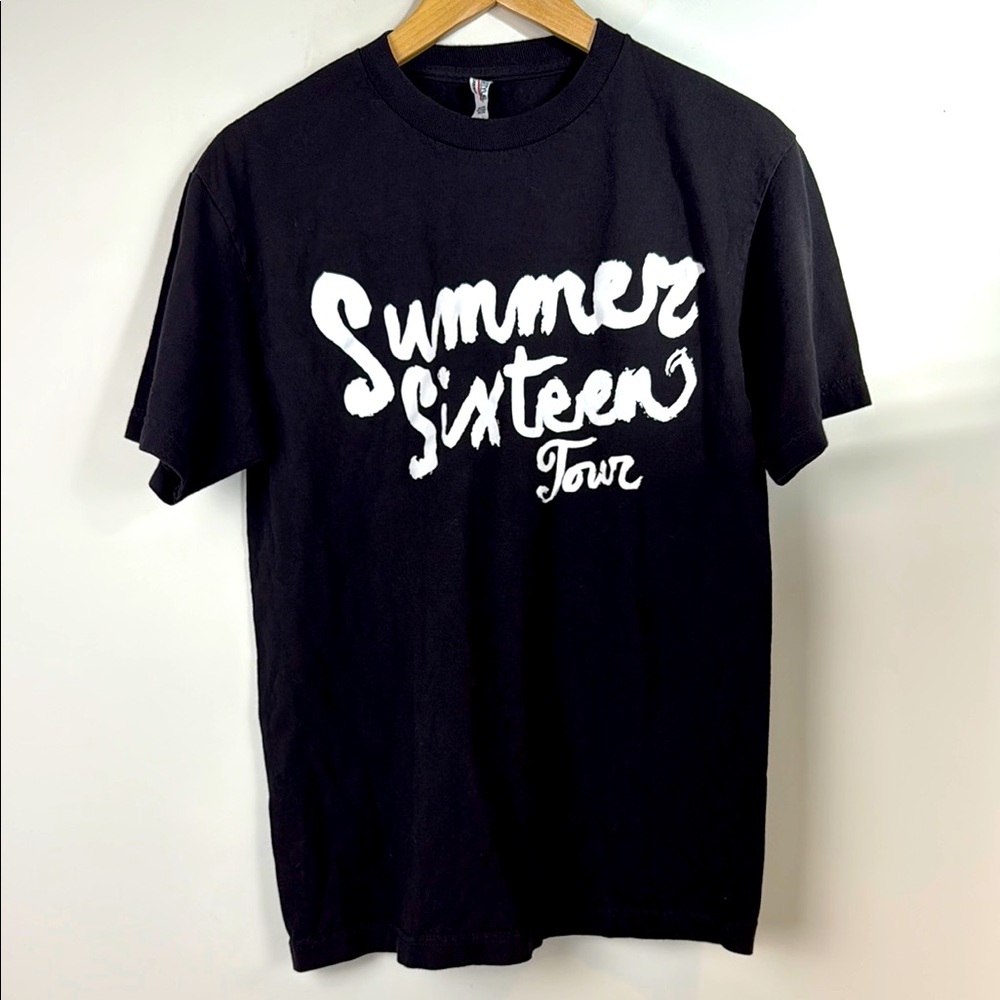 Drake T-Shirt Medium Black Summer Sixteen Tour Hip Hop Rap Concert